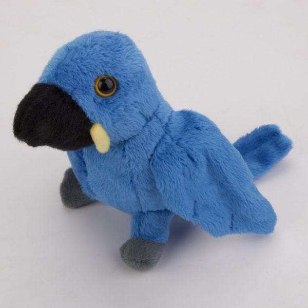 Papuga niebieska 13 cm