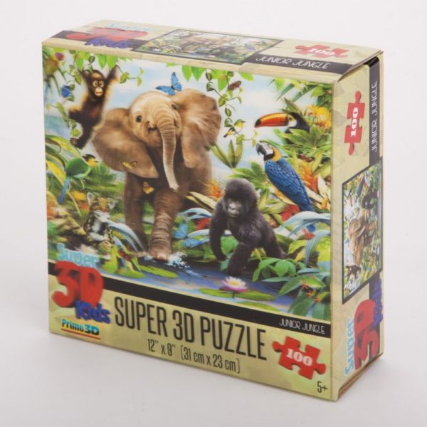 Puzzle 3D dżungla 100 el