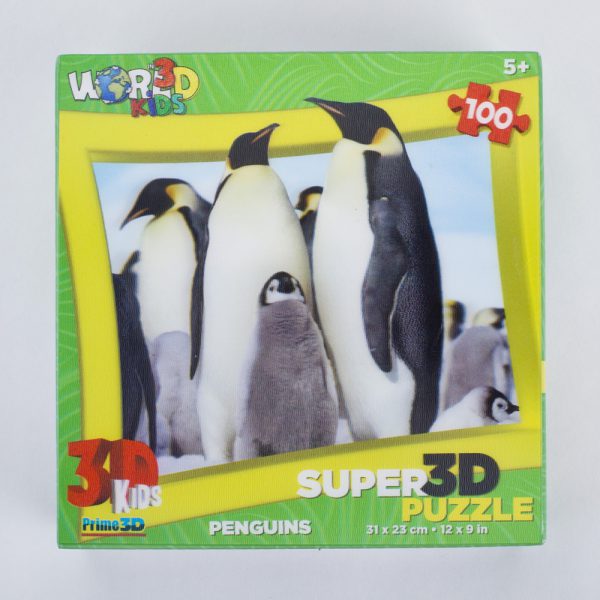 puzzle 3D pingwiny 100 el
