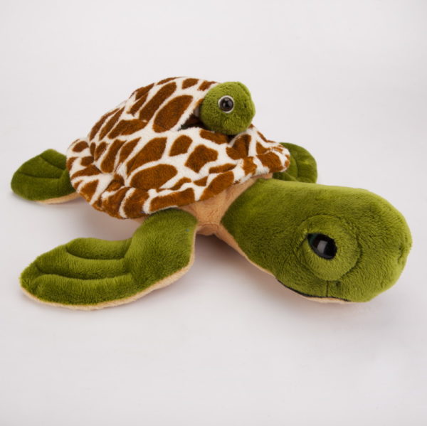Żółw z dzieckiem 32 cm