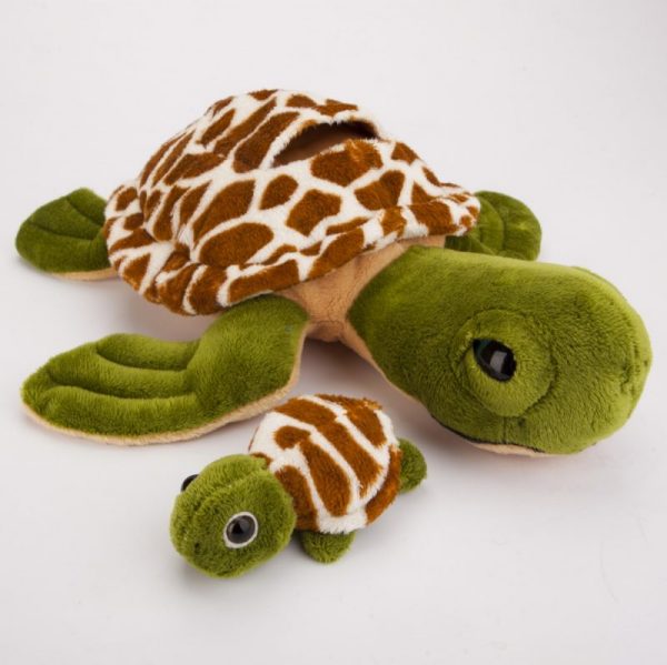 Żółw z dzieckiem 32 cm
