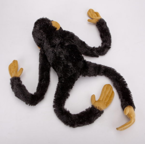 Małpa czarno-beżowa 60 cm