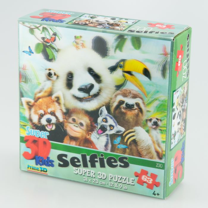 selfies puzzle 3d