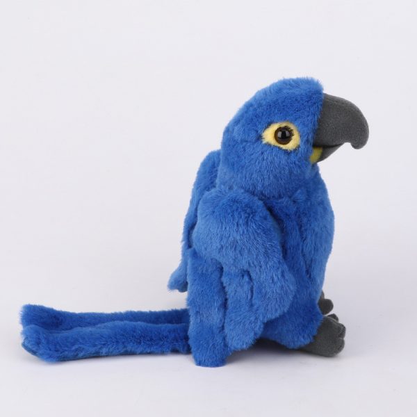 Papuga niebieska 20 cm