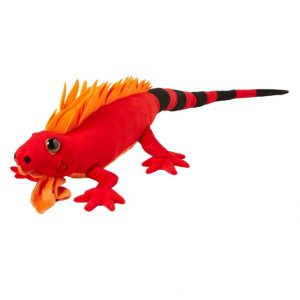 Iguana czerwona duża 100 cm