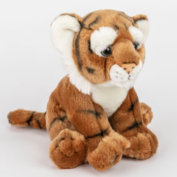Maskotka dla dzieci tygrys brązowy 20 cm