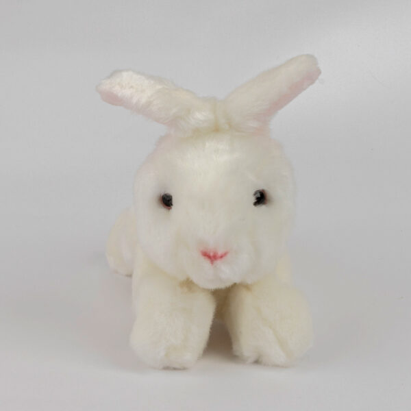 Maskotka dla dzieci królik leżący 22 cm