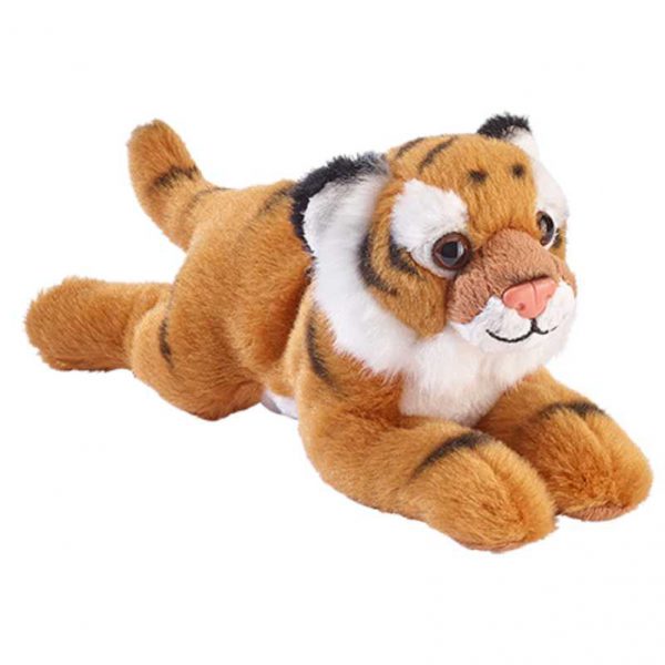 Tygrys brązowy leżący 19 cm