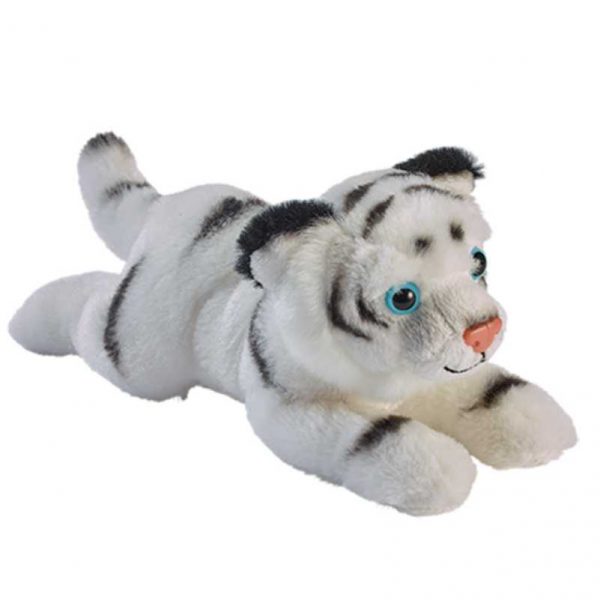Tygrys biały leżący 19 cm