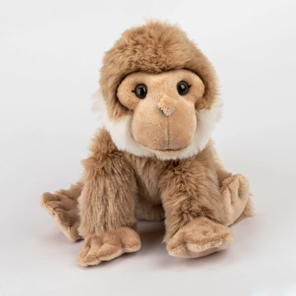 Maskotka dla dzieci makak siedzący