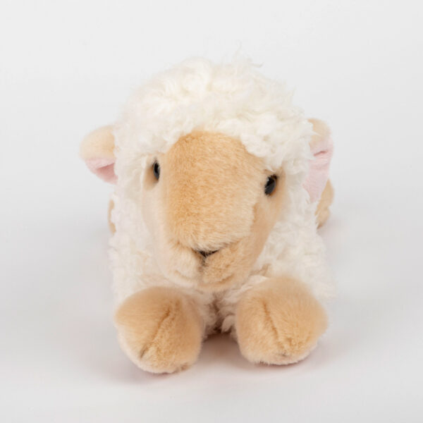 Maskotka dla dzieci owieczka leżąca 24 cm