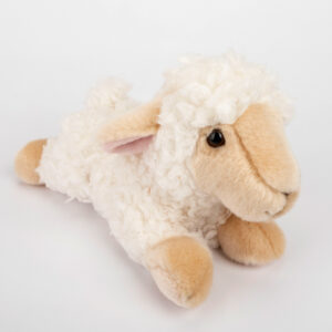 Maskotka dla dzieci owieczka leżąca 24 cm
