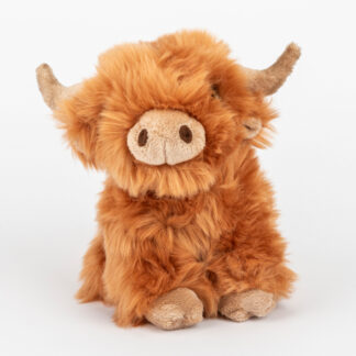 Maskotka dla dzieci krowa szkocka