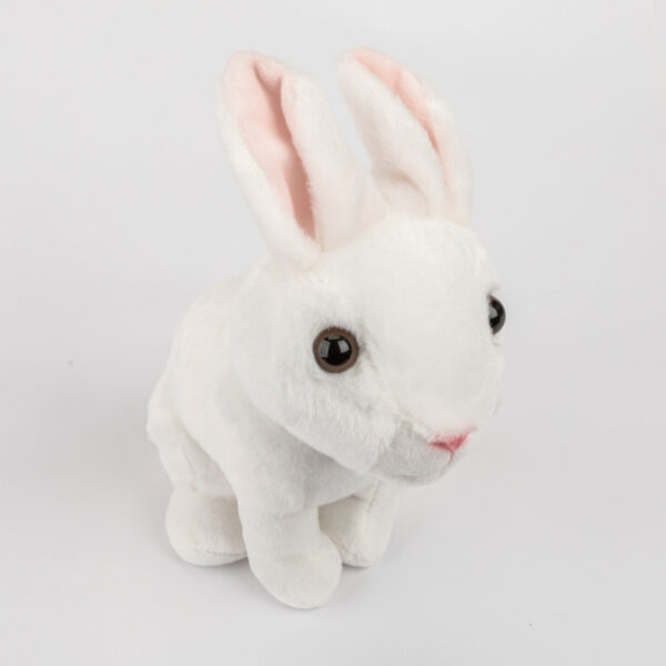 Maskotka dla dzieci królik biały 18 cm