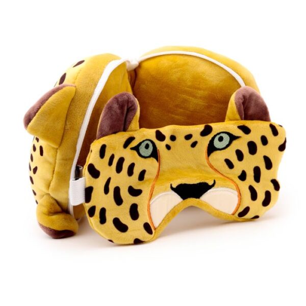 zestaw turystyczny poduszka z opaską gepard