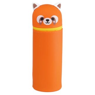 piórnik silikonowy czerwona panda