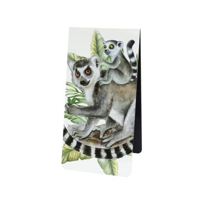 zakładka magnetyczna do książki lemur