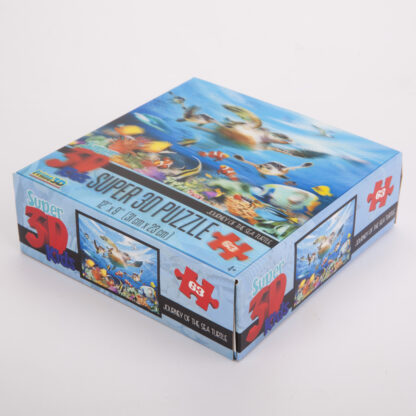 Puzzle 3D sealife 63 el - obrazek 2