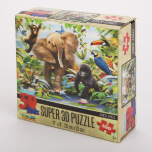 puzzle 3D jungle 100 elementów