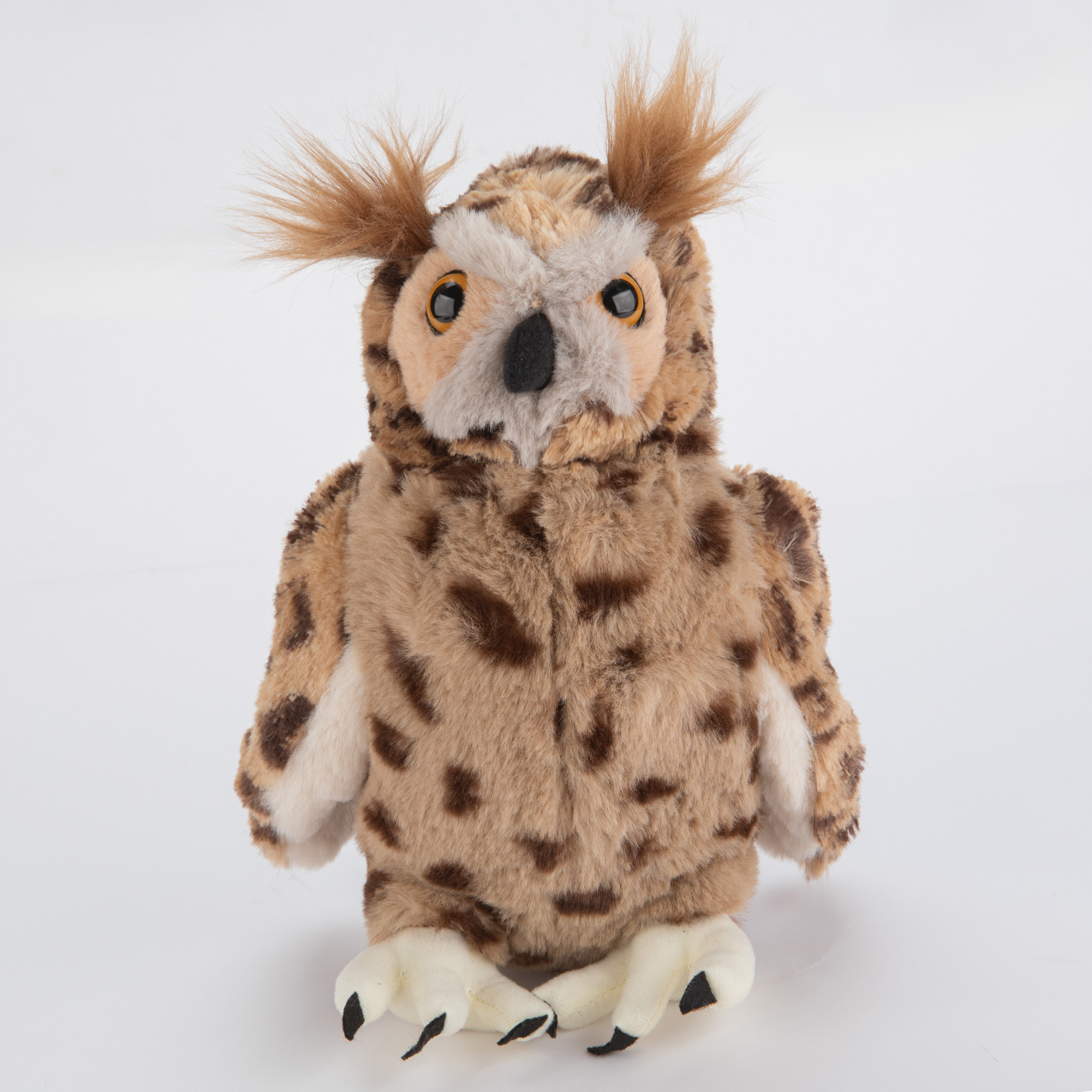 Sowa puchacz 25 cm - obrazek 3