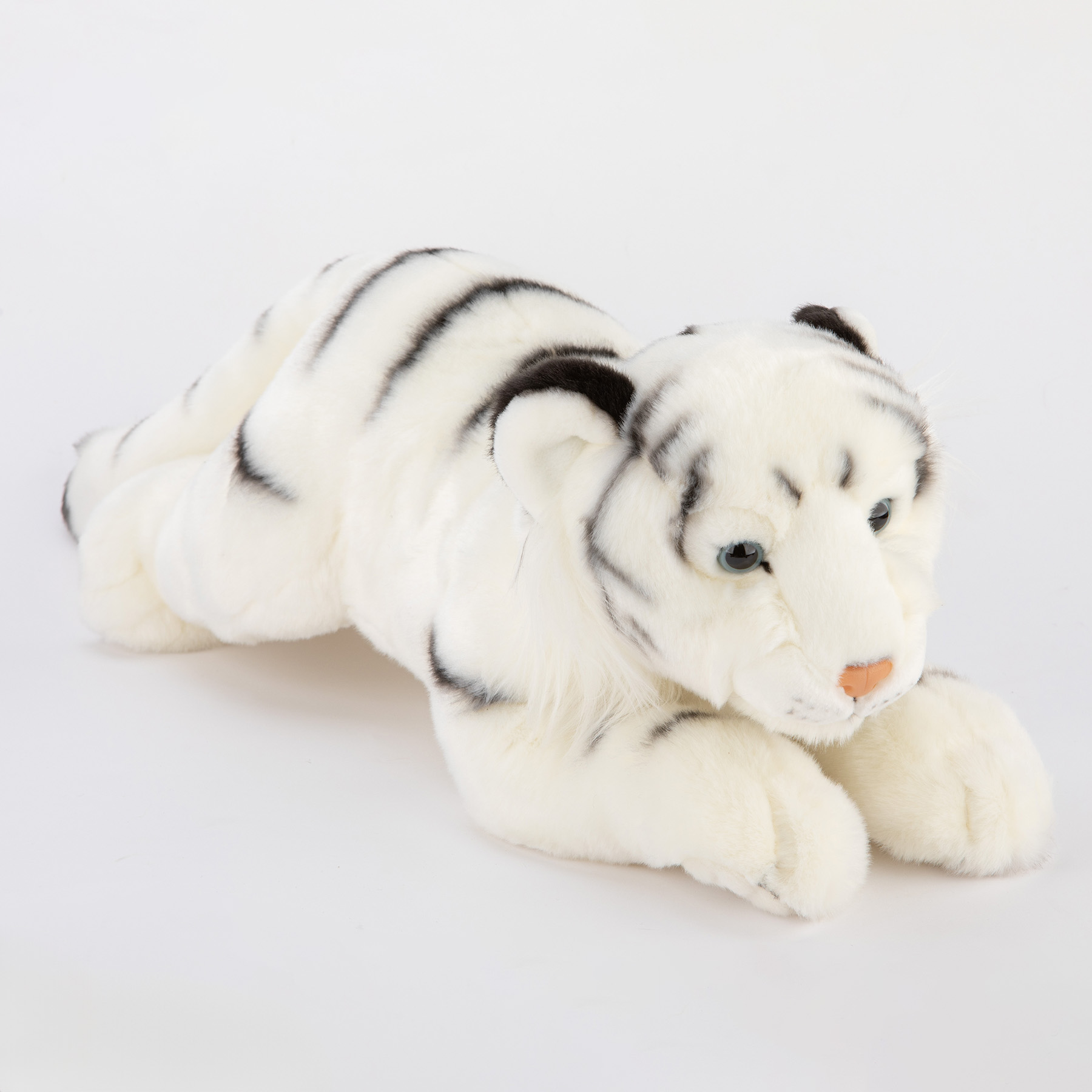 Tygrys biały leżący 50 cm