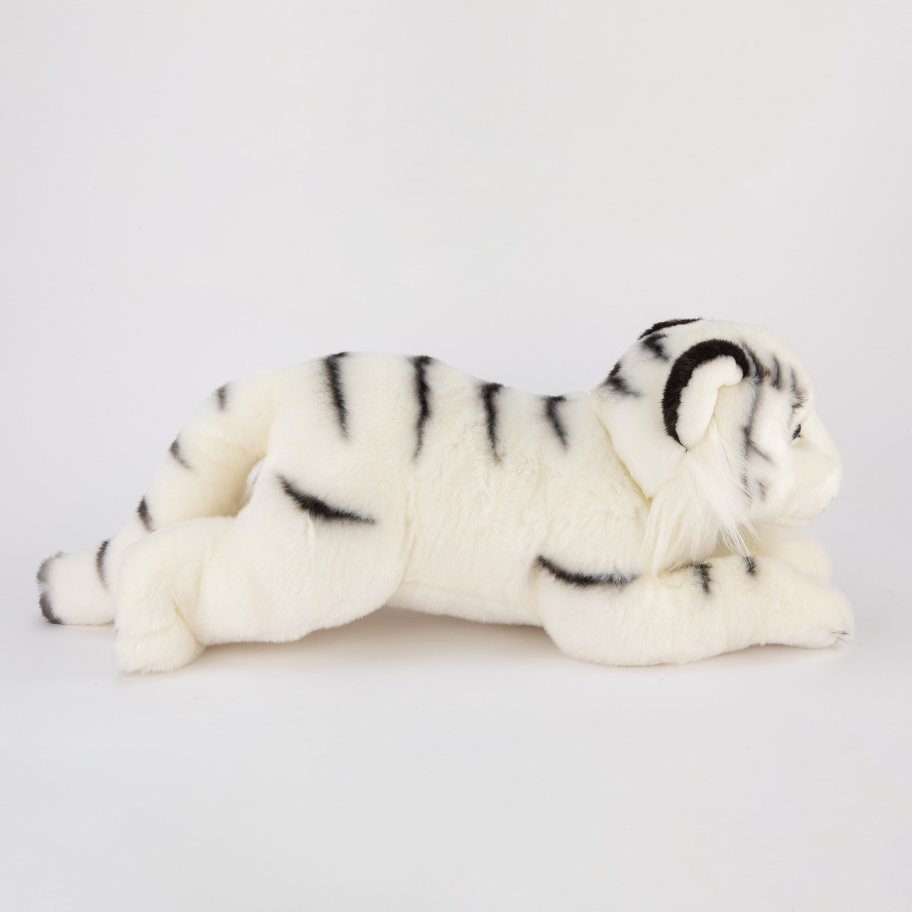 Tygrys biały leżący 50 cm - obrazek 3