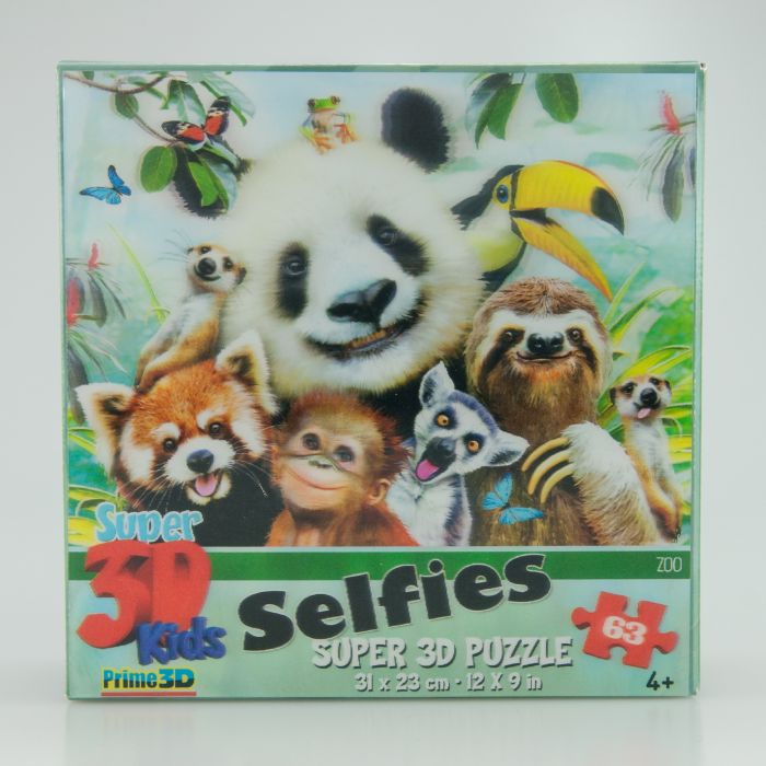 Puzzle 3D zoo 63 el - obrazek 2